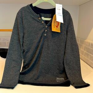 Boys Appaman grey soft long sleeve tshirt